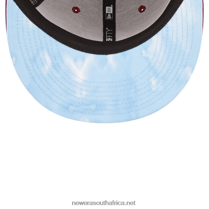 Philadelphia Phillies MLB Cloud Dark Red 59FIFTY Fitted Cap New Era TRBRBN50