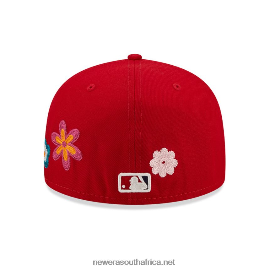 Philadelphia Phillies MLB Flower Red 59FIFTY Fitted Cap New Era TRBRBN1137