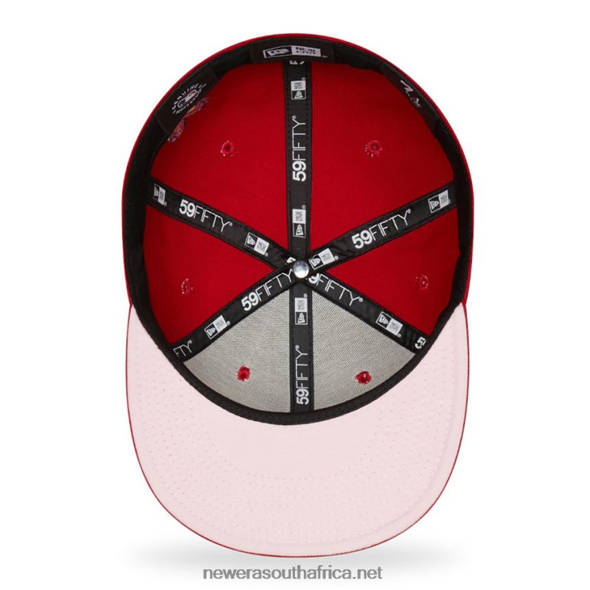 Philadelphia Phillies MLB Flower Red 59FIFTY Fitted Cap New Era TRBRBN1137