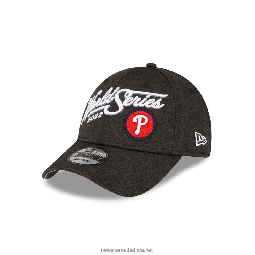 Philadelphia Phillies MLB League Champions Black 9FORTY Adjustable Cap New Era TRBRBN1767