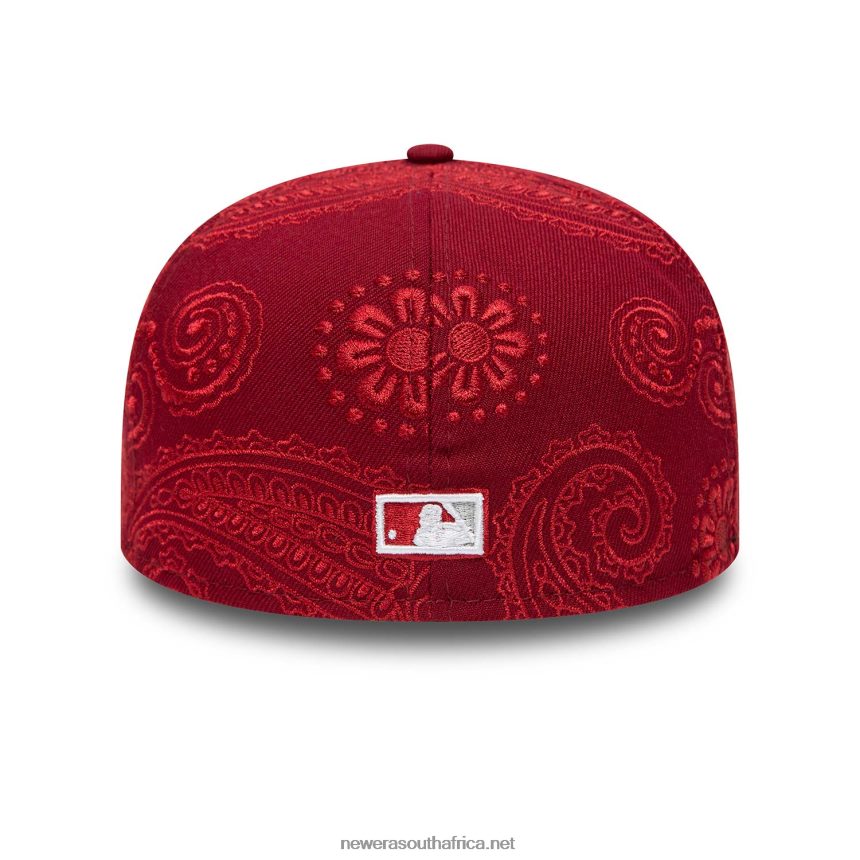 Philadelphia Phillies MLB Swirl Red 59FIFTY Fitted Cap New Era TRBRBN587