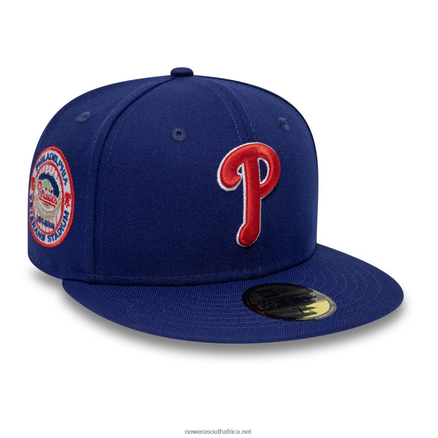 Philadelphia Phillies National League Stadium Dark Blue 59FIFTY Fitted Cap New Era TRBRBN865