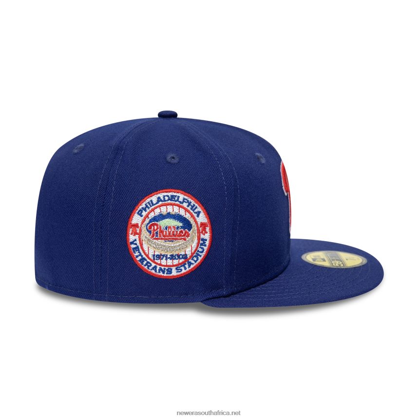 Philadelphia Phillies National League Stadium Dark Blue 59FIFTY Fitted Cap New Era TRBRBN865