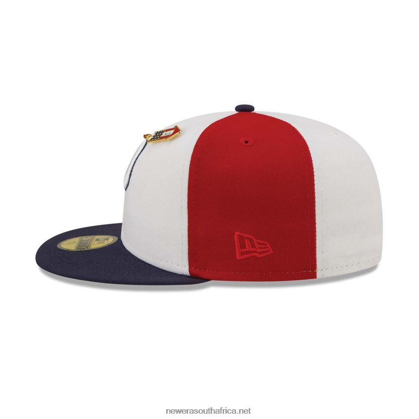 Philadelphia Phillies Pinwheel Americana Red 59FIFTY Fitted Cap New Era TRBRBN480
