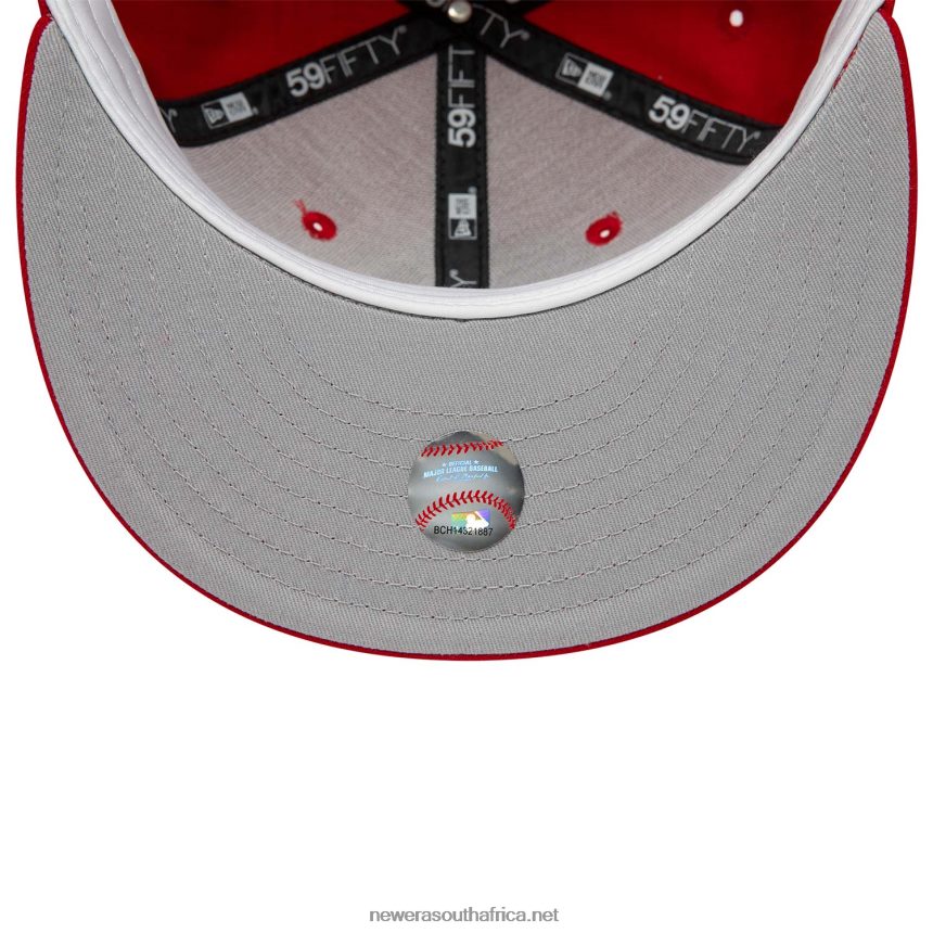 Philadelphia Phillies Premium Wool Red 59FIFTY Fitted Cap New Era TRBRBN269