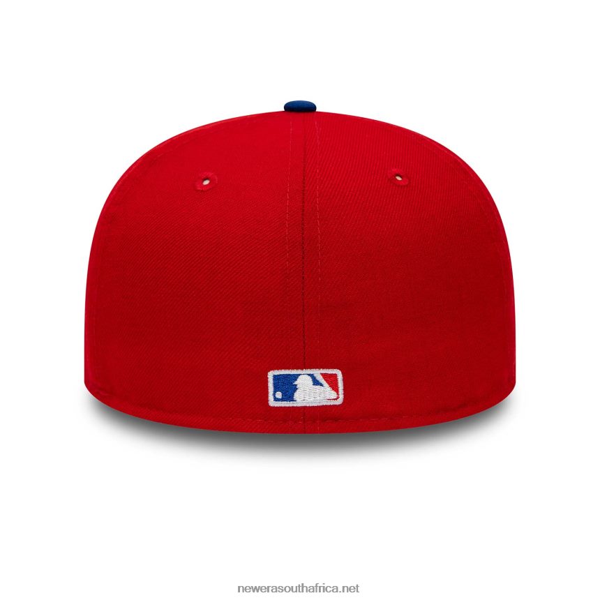 Philadelphia Phillies Premium Wool Red 59FIFTY Fitted Cap New Era TRBRBN269