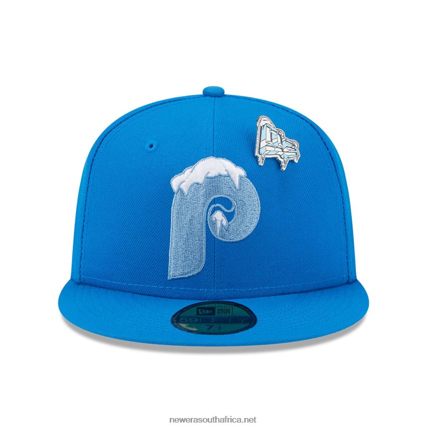 Philadelphia Phillies Snow Day Blue 59FIFTY Fitted Cap New Era TRBRBN577