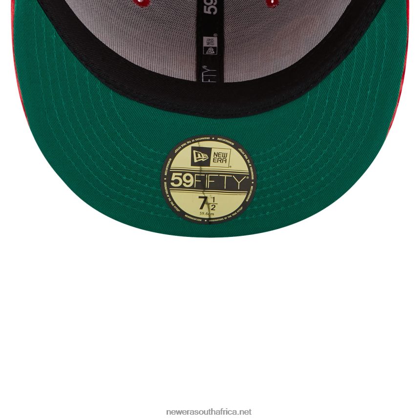 Philadelphia Phillies Vintage Cord Red 59FIFTY Fitted Cap New Era TRBRBN75