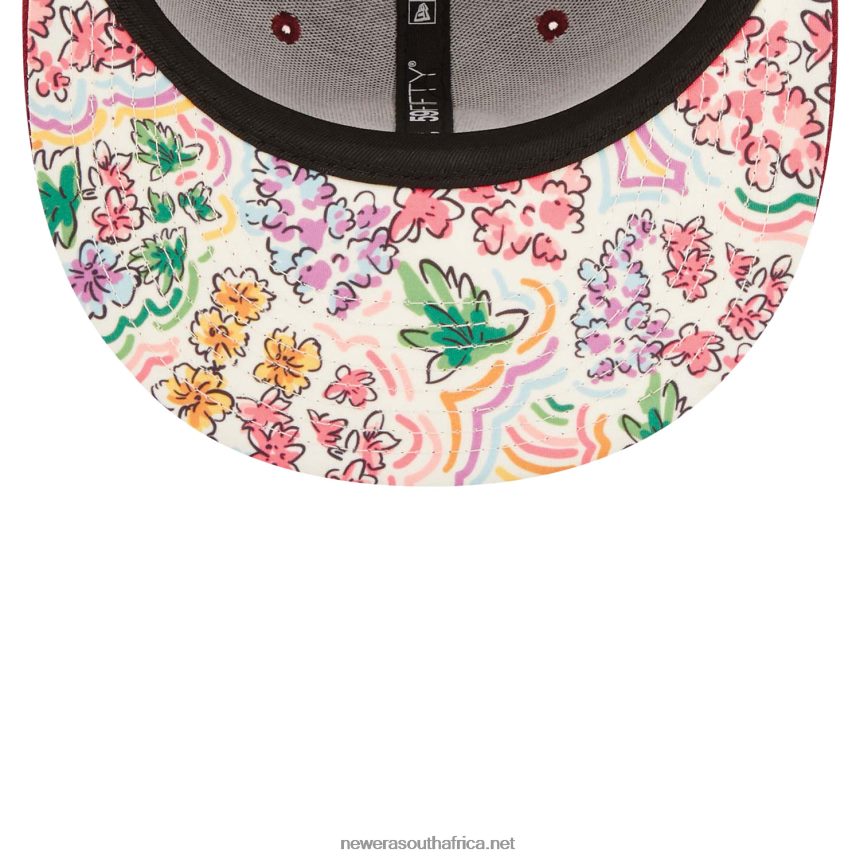 Philadelphia Phillies Watercolour Floral Red 59FIFTY Cap New Era TRBRBN1135