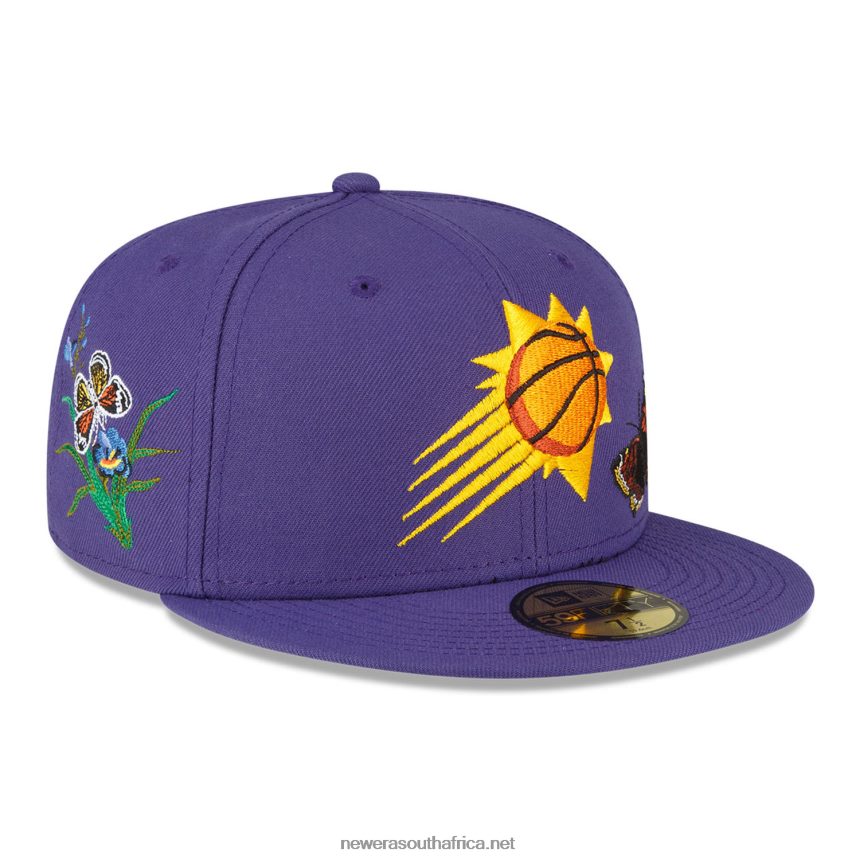 Phoenix Suns Felt x NBA Purple 59FIFTY Fitted Cap New Era TRBRBN1233
