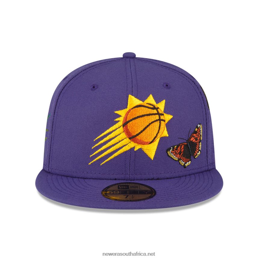 Phoenix Suns Felt x NBA Purple 59FIFTY Fitted Cap New Era TRBRBN1233