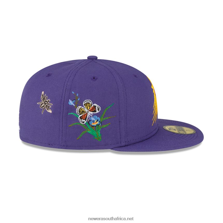 Phoenix Suns Felt x NBA Purple 59FIFTY Fitted Cap New Era TRBRBN1233