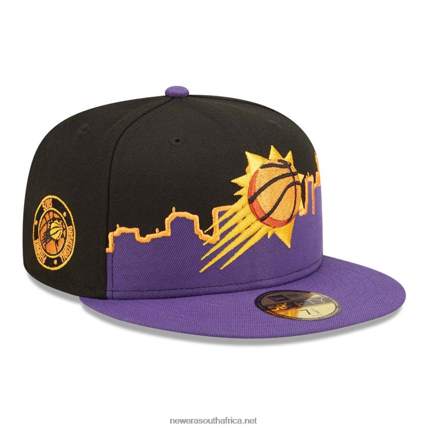 Phoenix Suns NBA Tip Off 2022 Black 59FIFTY Fitted Cap New Era TRBRBN829