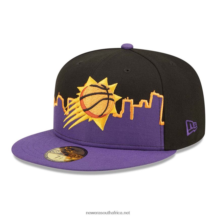 Phoenix Suns NBA Tip Off 2022 Black 59FIFTY Fitted Cap New Era TRBRBN829