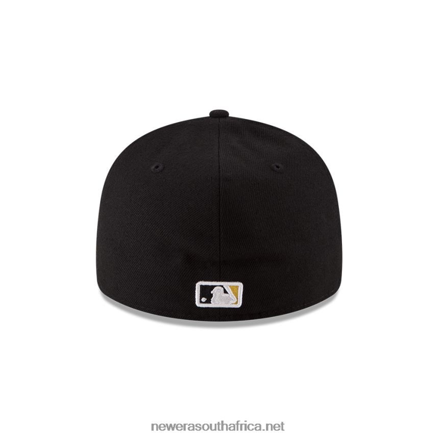 Pittsburgh Pirates Authentic Collection Black Low Profile 59FIFTY Fitted Cap New Era TRBRBN853