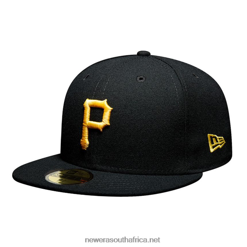Pittsburgh Pirates Authentic On Field Game Black 59FIFTY Cap New Era TRBRBN185