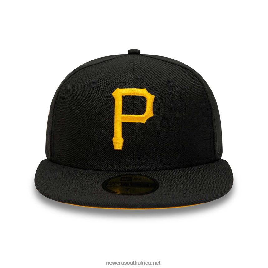Pittsburgh Pirates Black And Yellow 59FIFTY Fitted Cap New Era TRBRBN450