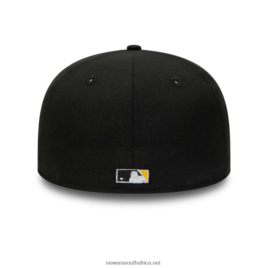 Pittsburgh Pirates Black And Yellow 59FIFTY Fitted Cap New Era TRBRBN450