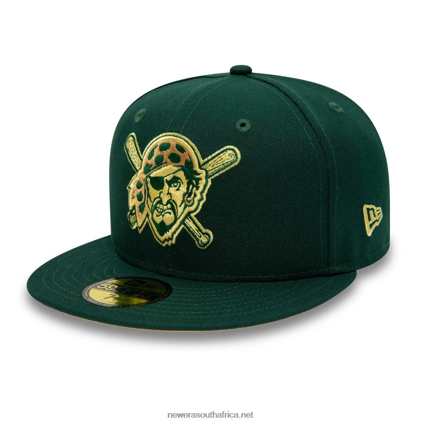 Pittsburgh Pirates Forest Green 59FIFTY Fitted Cap New Era TRBRBN1175