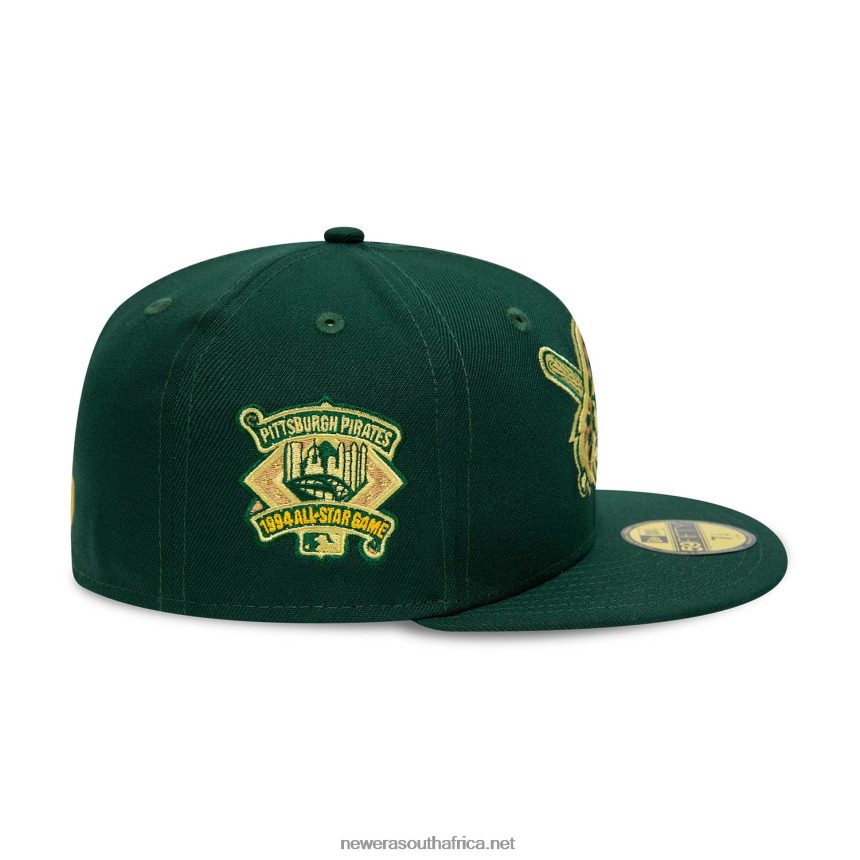 Pittsburgh Pirates Forest Green 59FIFTY Fitted Cap New Era TRBRBN1175