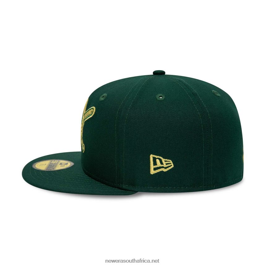 Pittsburgh Pirates Forest Green 59FIFTY Fitted Cap New Era TRBRBN1175