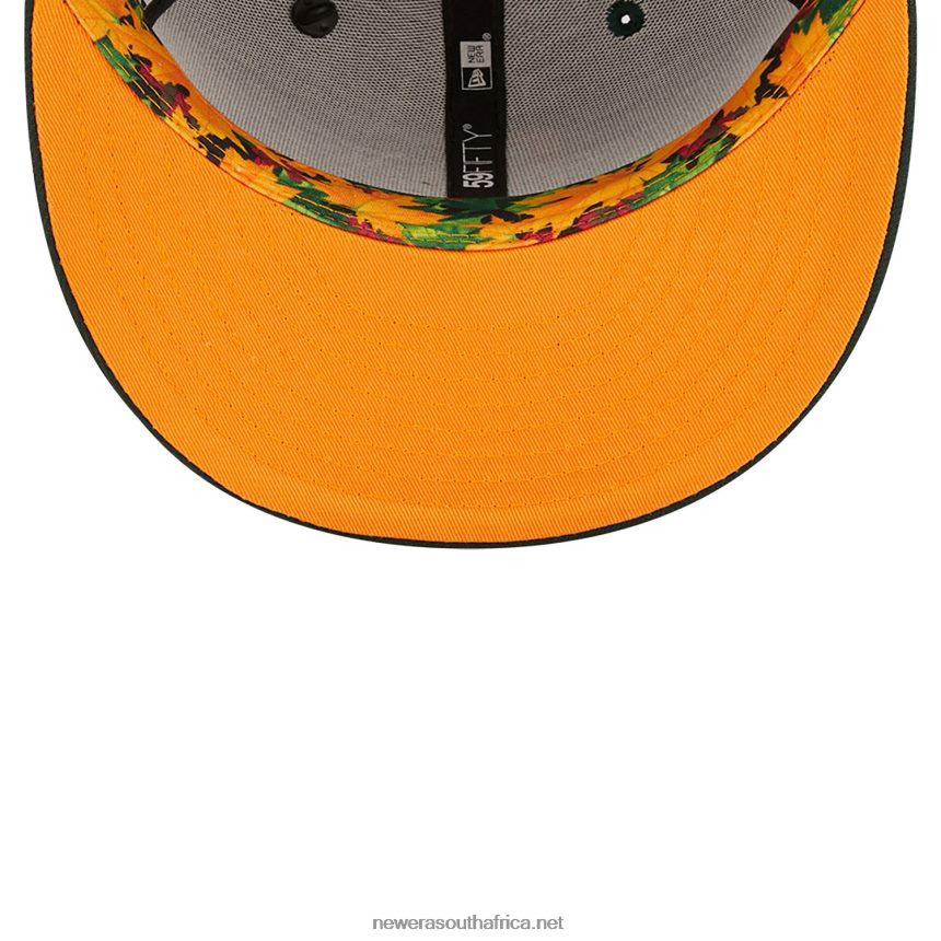 Pittsburgh Pirates Leafy Dark Green 59FIFTY Fitted Cap New Era TRBRBN832