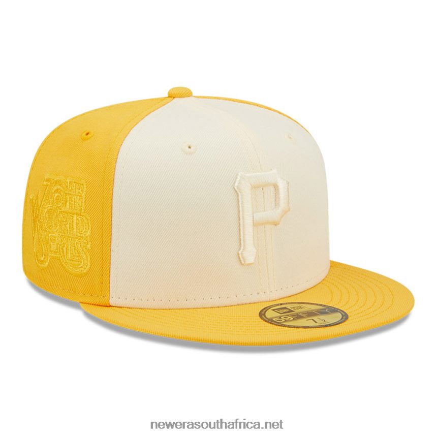 Pittsburgh Pirates MLB 2-Tone Yellow 59FIFTY Fitted Cap New Era TRBRBN1136