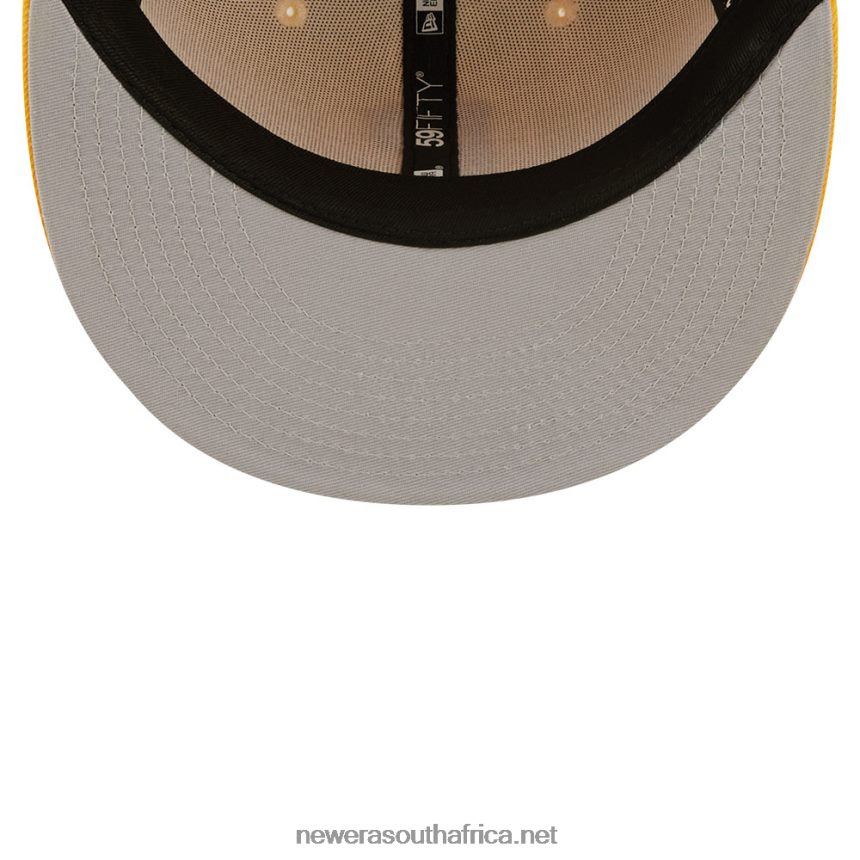 Pittsburgh Pirates MLB 2-Tone Yellow 59FIFTY Fitted Cap New Era TRBRBN1136