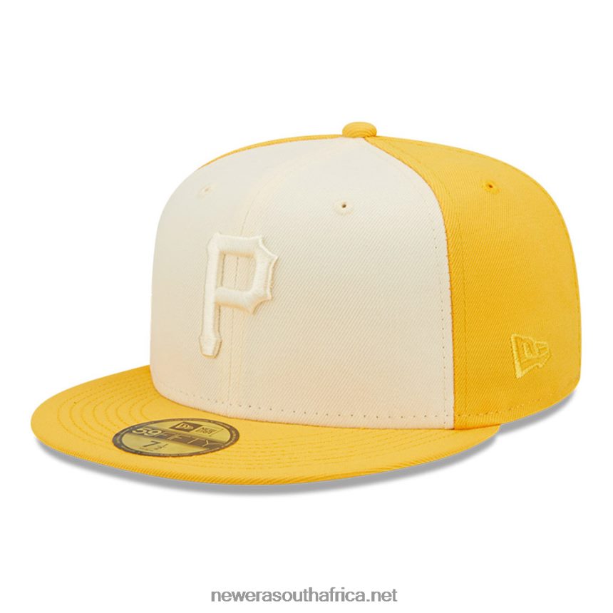 Pittsburgh Pirates MLB 2-Tone Yellow 59FIFTY Fitted Cap New Era TRBRBN1136