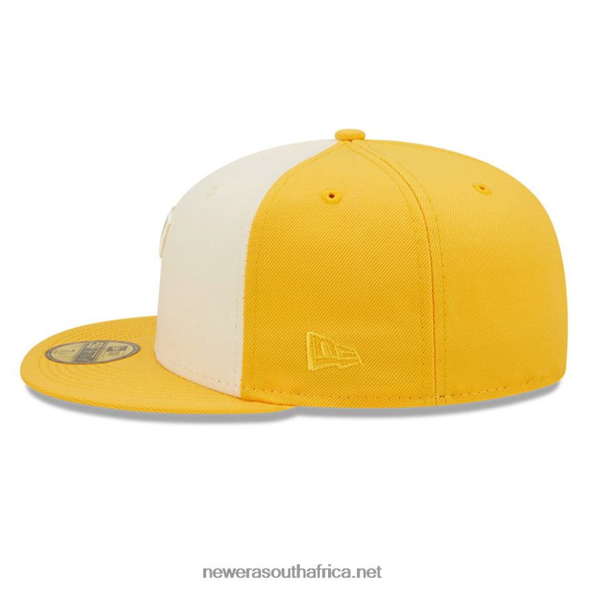 Pittsburgh Pirates MLB 2-Tone Yellow 59FIFTY Fitted Cap New Era TRBRBN1136