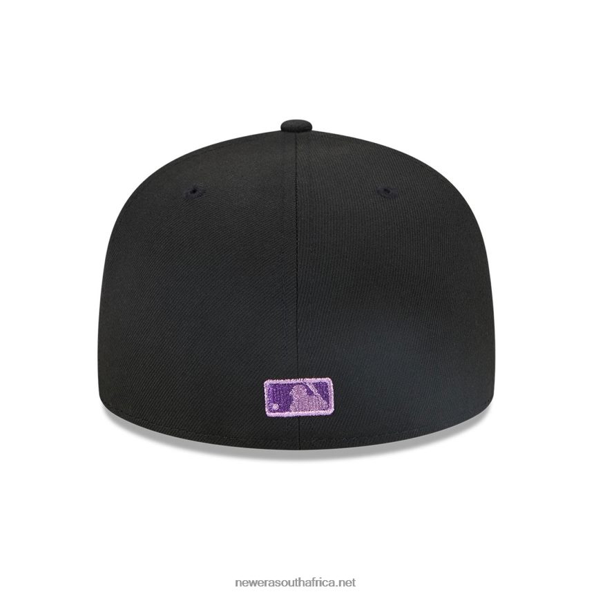 Pittsburgh Pirates Metallic Pop Black 59FIFTY Fitted Cap New Era TRBRBN128