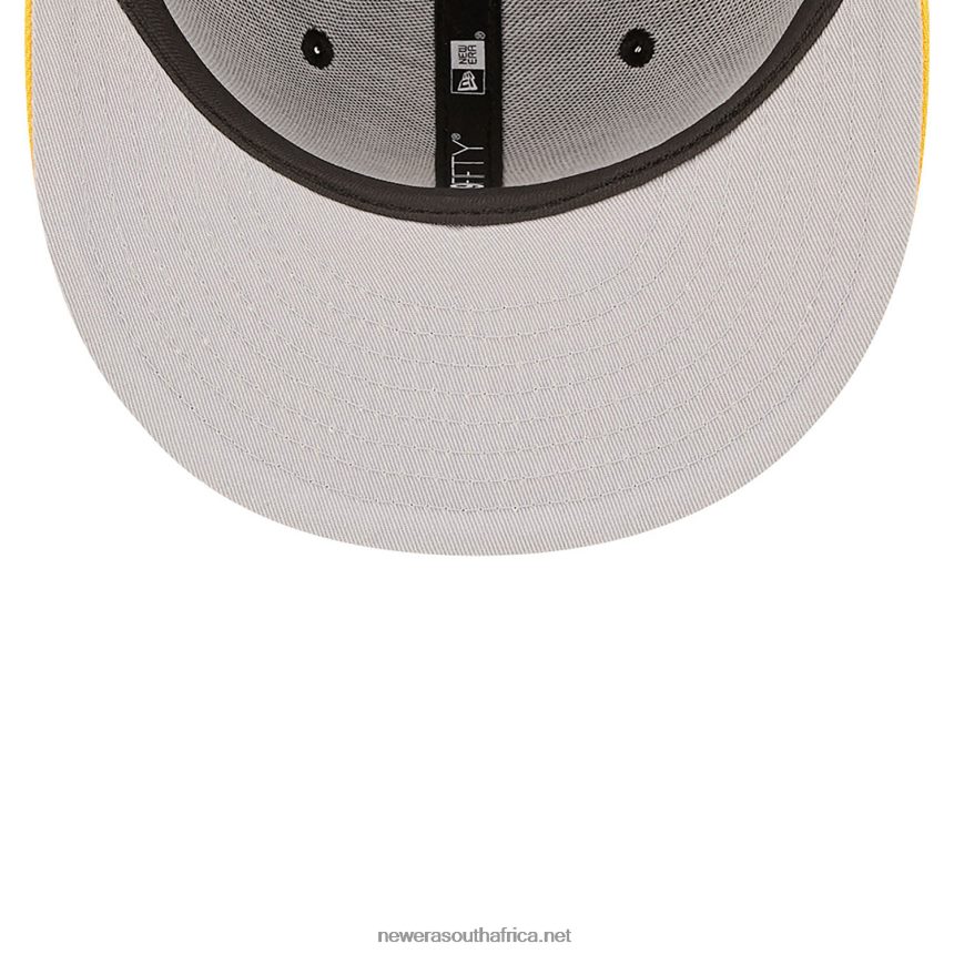 Pittsburgh Pirates NE Letterman Black 59FIFTY Fitted Cap New Era TRBRBN278