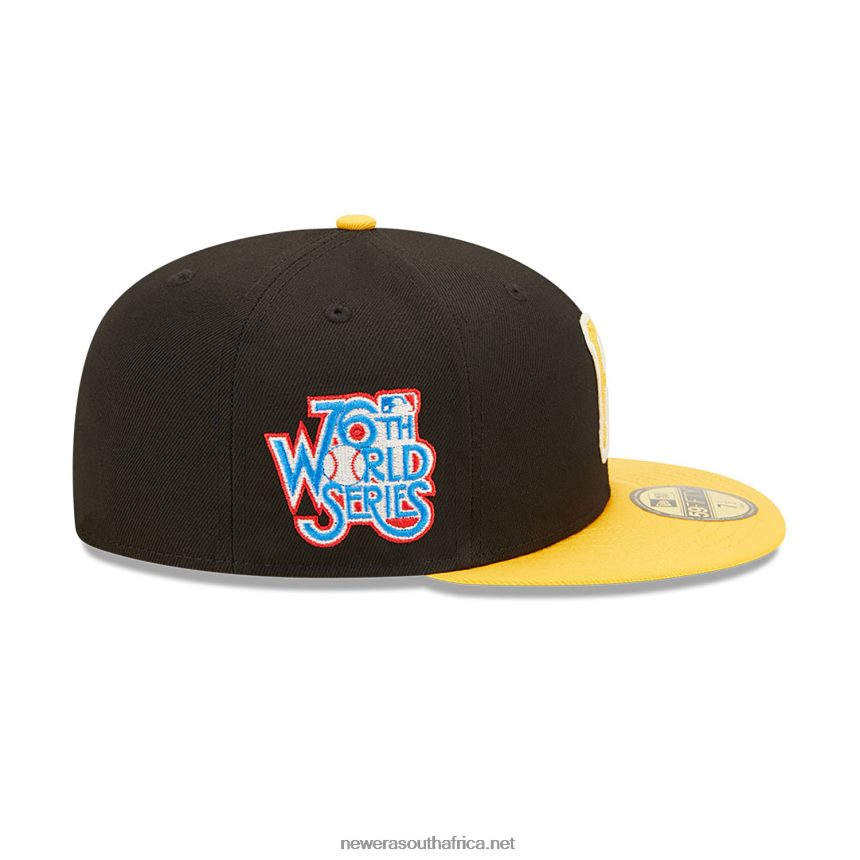 Pittsburgh Pirates NE Letterman Black 59FIFTY Fitted Cap New Era TRBRBN278