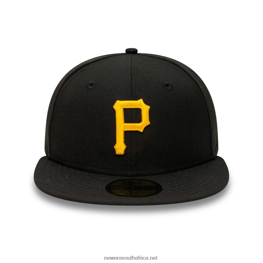 Pittsburgh Pirates Premium Wool Black 59FIFTY Fitted Cap New Era TRBRBN331
