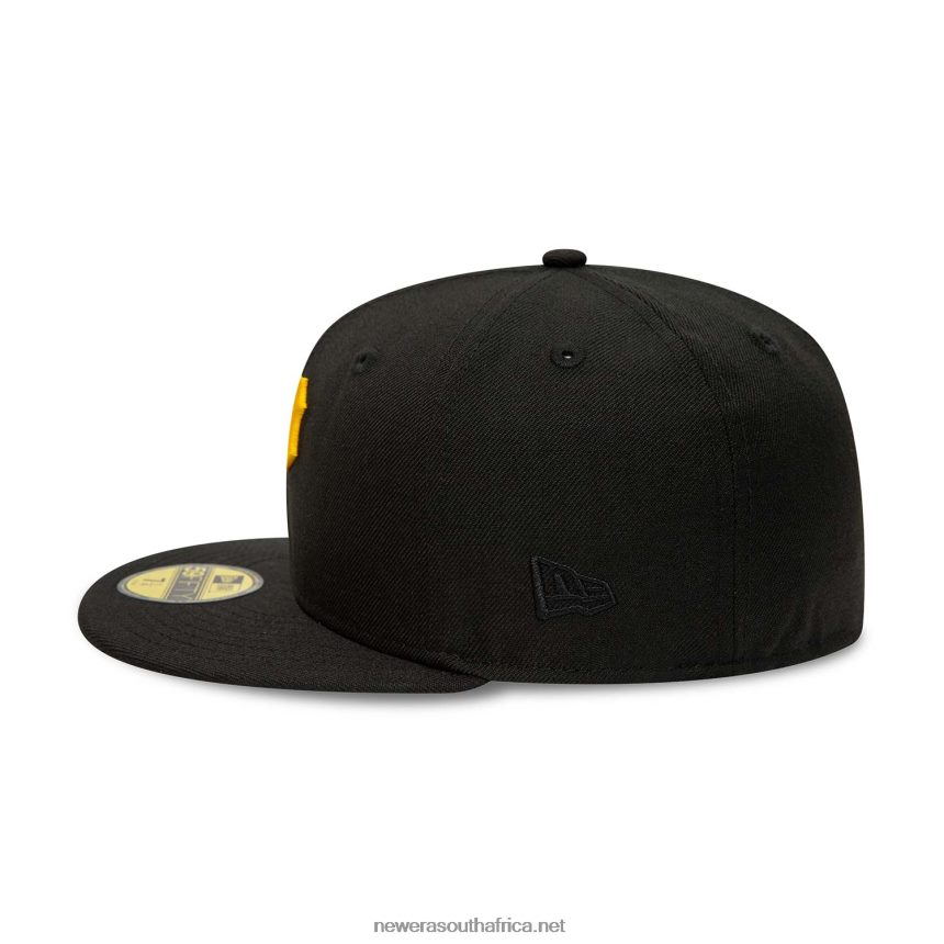 Pittsburgh Pirates Premium Wool Black 59FIFTY Fitted Cap New Era TRBRBN331