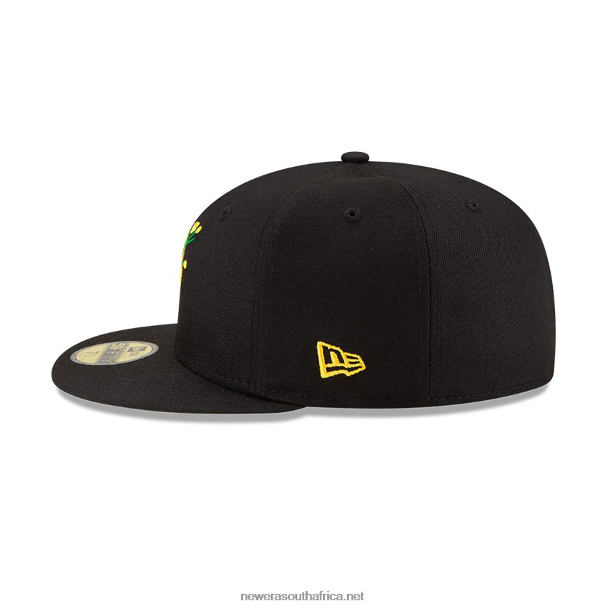 Pittsburgh Pirates Side Patch Bloom Black 59FIFTY Fitted Cap New Era TRBRBN602