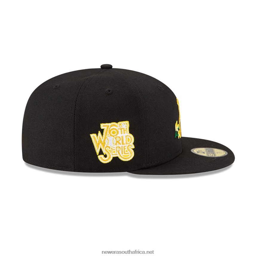 Pittsburgh Pirates Side Patch Bloom Black 59FIFTY Fitted Cap New Era TRBRBN602