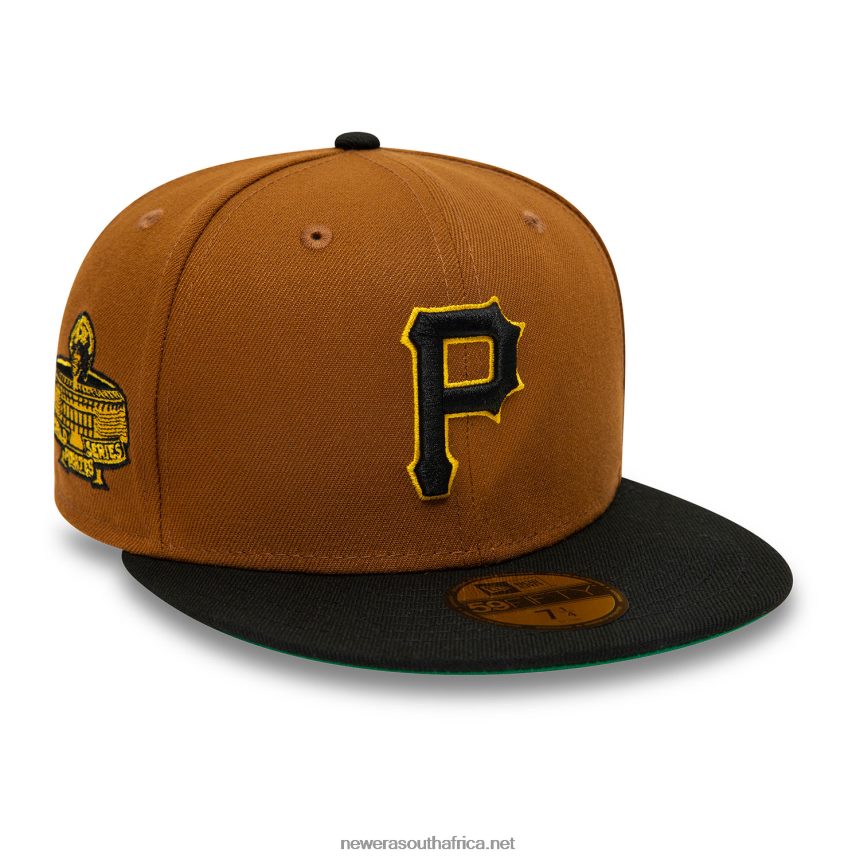 Pittsburgh Pirates World Series Brown 59FIFTY Fitted Cap New Era TRBRBN639