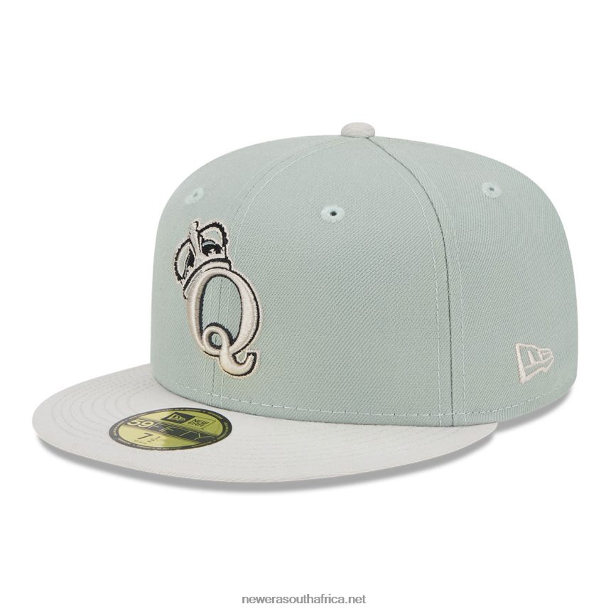 Queen Kings Hometown Roots Green 59FIFTY Fitted Cap New Era TRBRBN440
