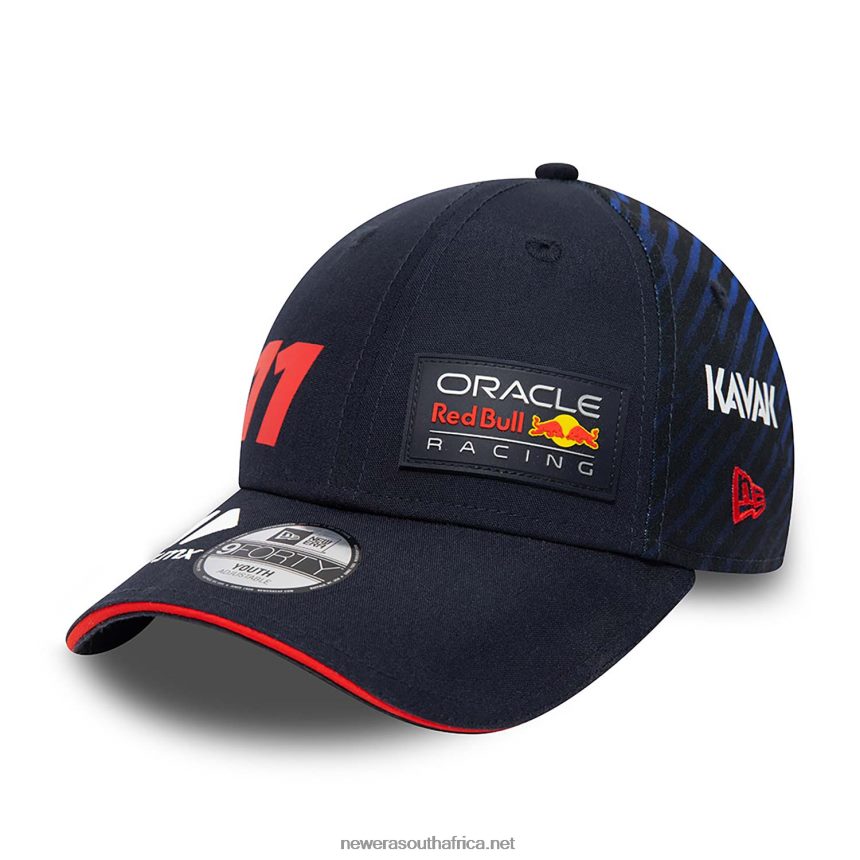 Red Bull Racing Sergio Perez Youth Blue 9FORTY Adjustable Cap New Era TRBRBN1476