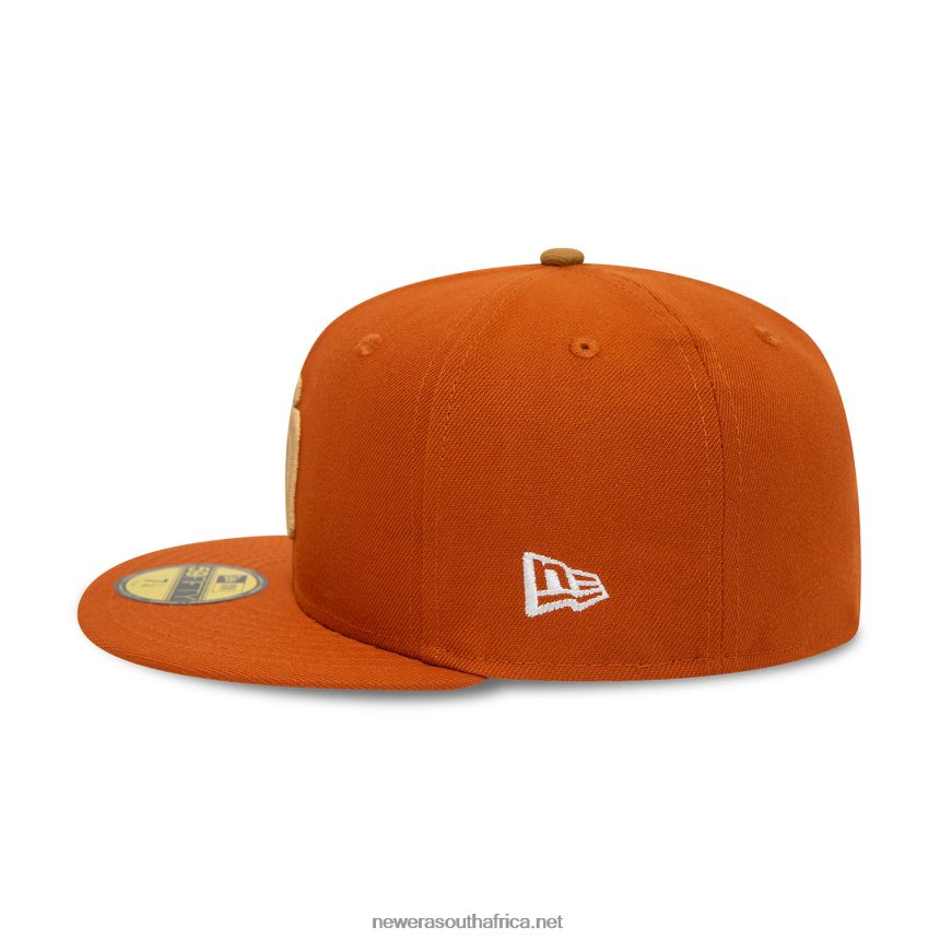 San Diego Padres Fall Colours Orange 59FIFTY Fitted Cap New Era TRBRBN575