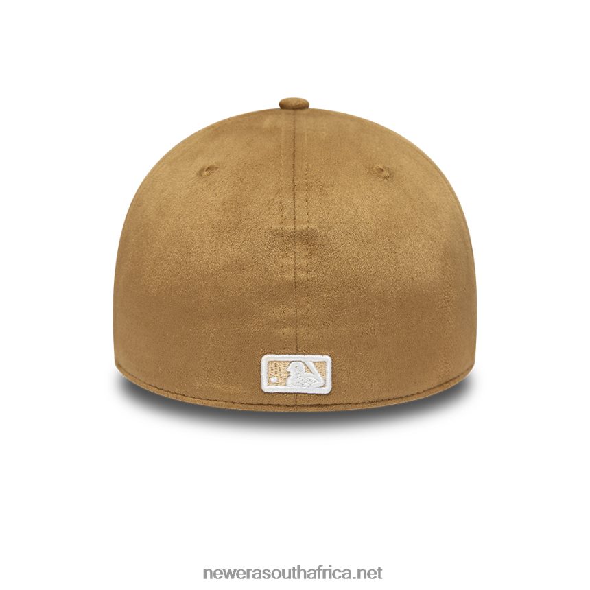 San Diego Padres Faux Suede Tan 39THIRTY Stretch Fit Cap New Era TRBRBN2157