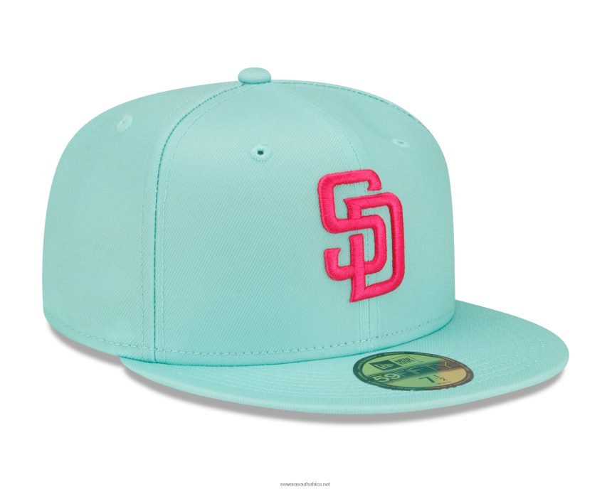 San Diego Padres MLB City Connect Teal 59FIFTY FittedCap New Era TRBRBN848