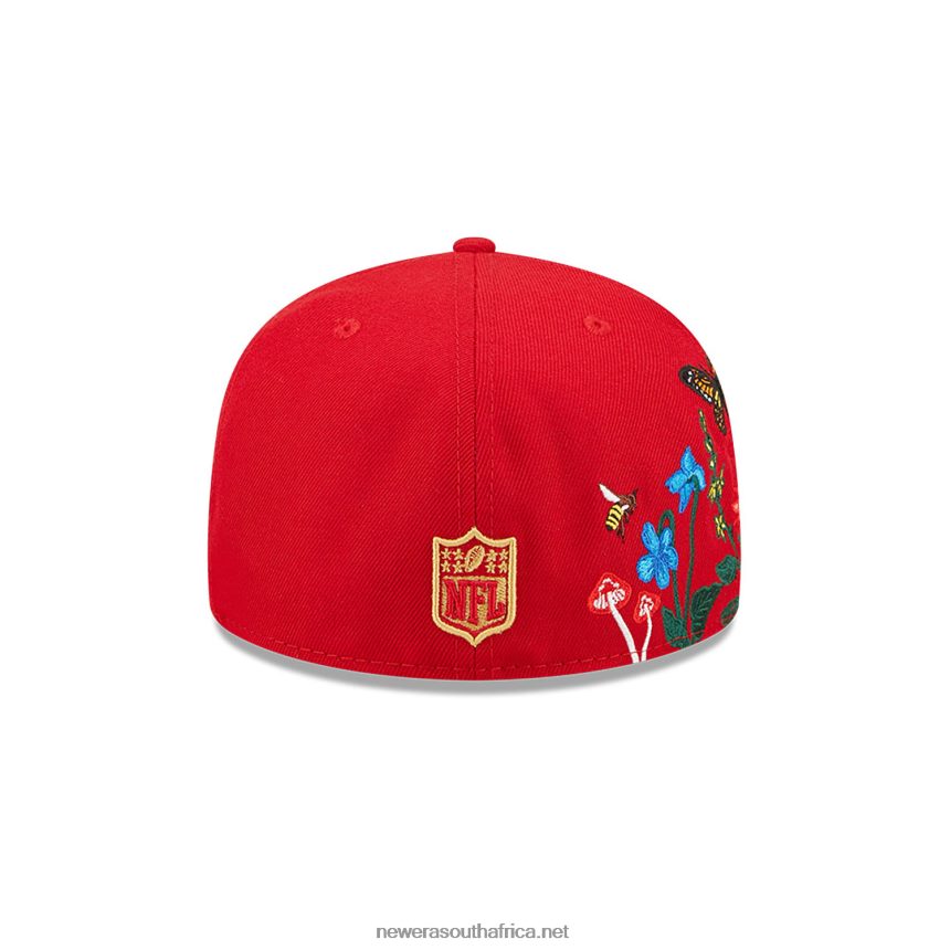 San Francisco 49ers NFL Blooming Red 59FIFTY Fitted Cap New Era TRBRBN1417