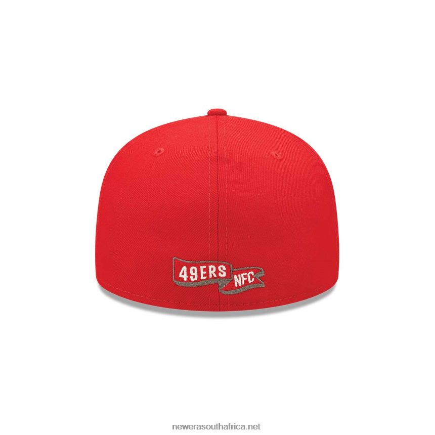 San Francisco 49ers NFL Sideline 2022 Red 59FIFTY Fitted Cap New Era TRBRBN430