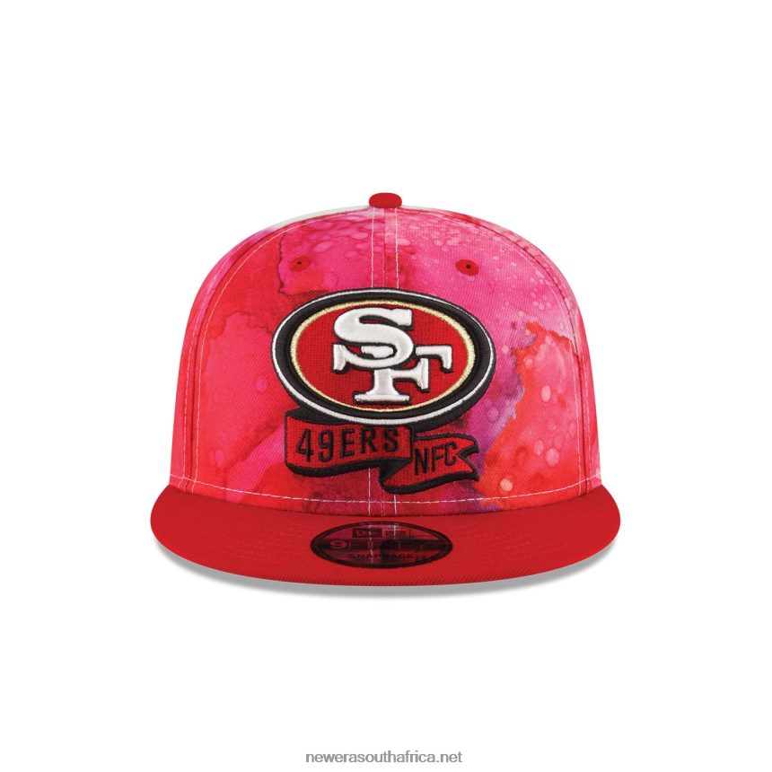San Francisco 49ers NFL Sideline 2022 Red 9FIFTY Snapback Cap New Era TRBRBN1932
