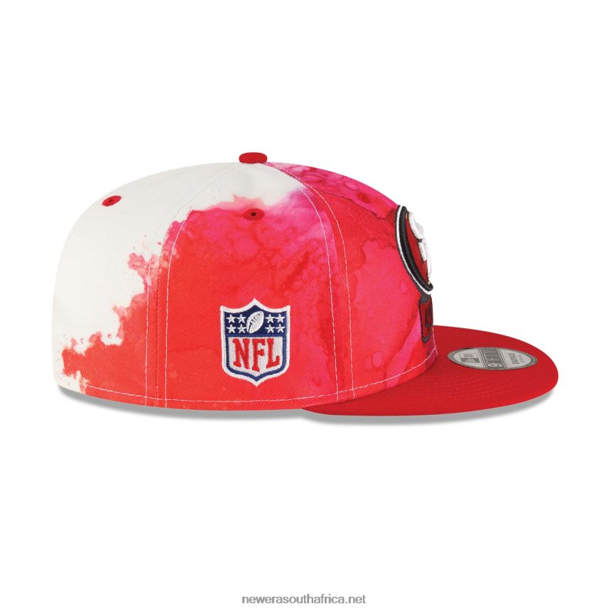 San Francisco 49ers NFL Sideline 2022 Red 9FIFTY Snapback Cap New Era TRBRBN1932