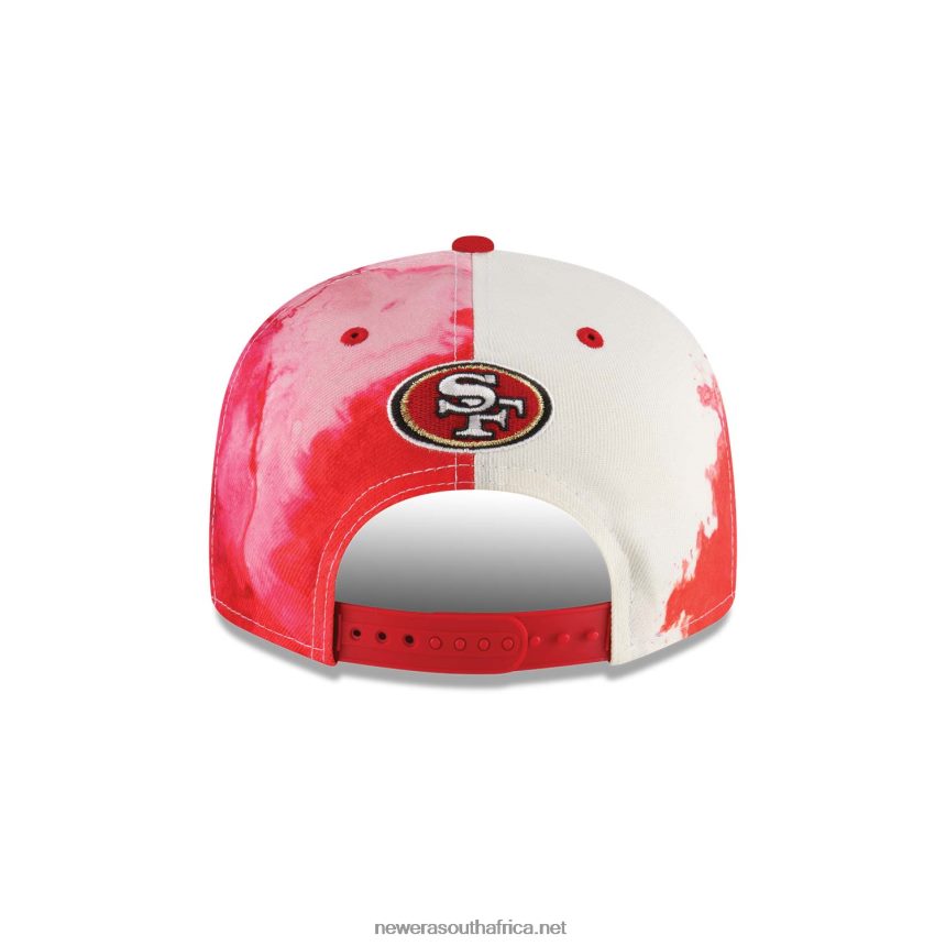 San Francisco 49ers NFL Sideline 2022 Red 9FIFTY Snapback Cap New Era TRBRBN1932