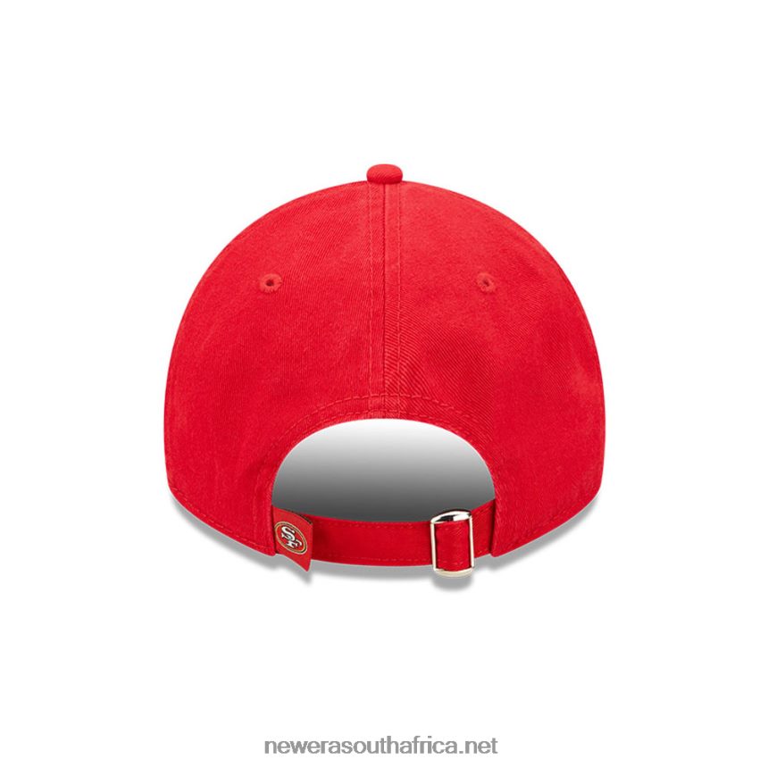 San Francisco 49ers NFL Sideline 2022 Red 9TWENTY Adjustable Cap New Era TRBRBN2258