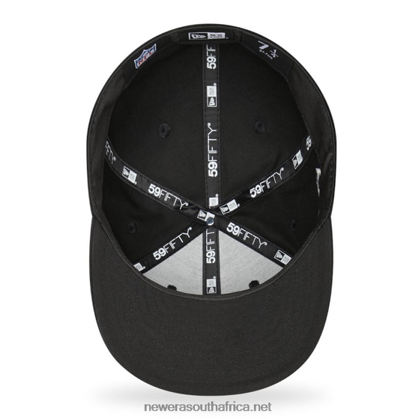 San Francisco 49ers Side Patch Black 59FIFTY Fitted Cap New Era TRBRBN967